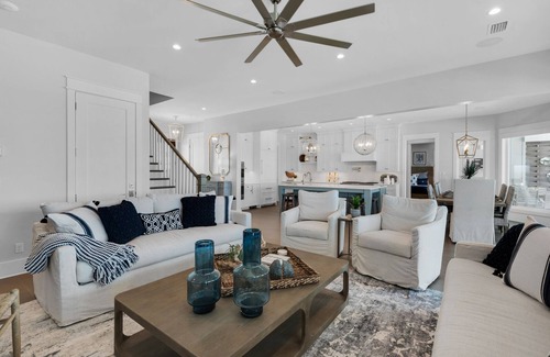 Pensacola Beach House | NEW LUXURY GULFFRONT Designer's home, POOL, Sleeps 24, Boardwalk, AMAZING views!