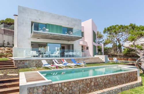 Mal Pas-Bon Aire Villa | NEW LUXURY VILLA FRONTLINE WITH HEATED POOL