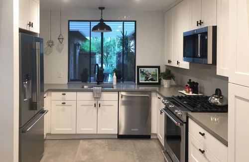 Rancho Mirage Condo | New modern open-concept living with spectacular views from large patio