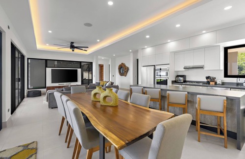 Coco House | NEW Oceanview Home - Two Terraces - Five Primary Suites - Smart TVs + Foosball - Gated Entry