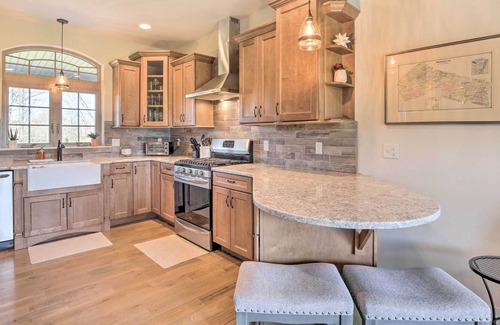 New Paltz House | New Paltz Home w/ Fire Pit + Gas Fireplace!
