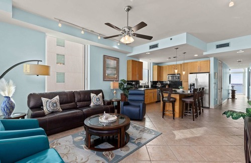 South Padre Island Condo | NEW! Sapphire Beach - Breathtaking 26th Floor * Views