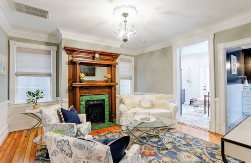 Historic District - North Apartment | New! Stunning & Historic 1800s Property Downtown 1/1 Apt Close to Food & Sights!