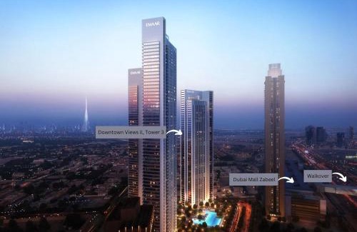 Za'abeel 2 Apartment | New Stylish 1BR Apartment, Next to Dubai Mall - Downtown Views ll, Tower 3