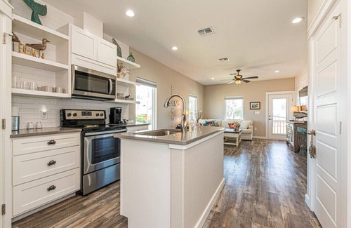 Port Aransas House | "Newly Built 2-Bedroom Coastal Cabin: Cozy Beach Retreat with Shopping & Dining Nearby!"