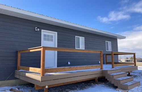 Valier House | Newly Built 3 Bedroom Home in Valier, MT near Lake Francis