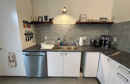 Charlotte Apartment | Newly built, large modern timber frame apartment in Charlotte, VT