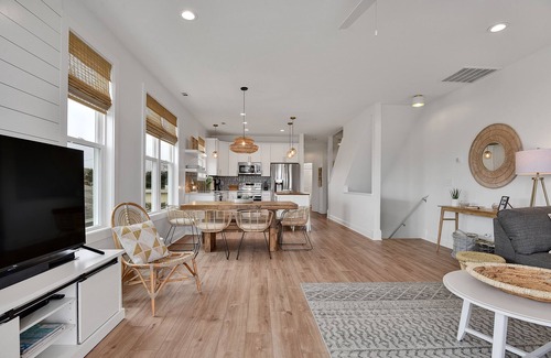 Kure Beach House | Newly Listed! Bohemian 4BR with Ocean Views in Kure Beach