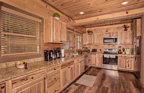 Chalet Village North Cabin | Newly Remolded 6-bedroom Cabin,nTheater room, & Heated Indoor Pool/Hot Tub
