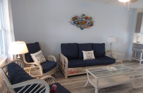 Cape May House | Newly renovated 2BR townhome walking distance to the beach, restaurants & shops