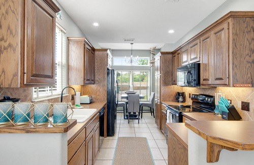 Kingsland House | Newly renovated home with private beach, dock, patio, & enclosed yard