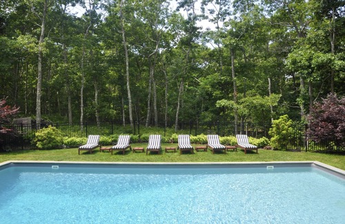 Tuckahoe House | Newly Renovated, Professionally Decorated Hamptons Home bordered by a reserve
