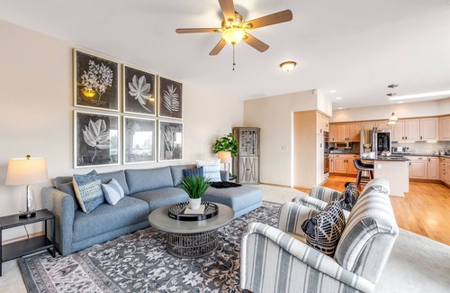 Camano Island House | Newly updated home with sweeping cascade views, gas grill, WiFi & lush acreage