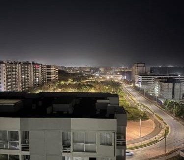 Barranquilla Apartment | Nice apartment on the 11th floor with pool and park view