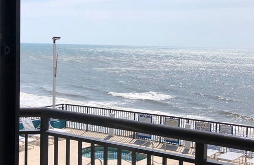 Myrtle Beach Condo | Nicely Updated; Wrap-Around Oceanfront Balcony, Roof-top Pools