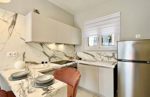 Barbati Apartment | Nissaki Anemone Luxury Apartment with Jacuzzi