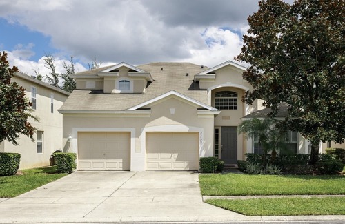 Windsor Hills Villa | ☀️No Rear Neighbor ☀️Luxury & New 5BR/5BA Luxury Pool Villa
