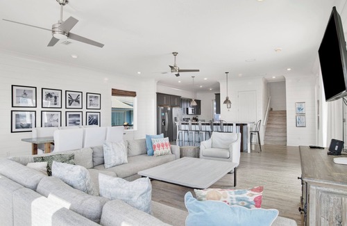 Fort Morgan House | No Shoes Beach House Private Pool Gulf Front easy walk to toes in the sand Prickett Properties