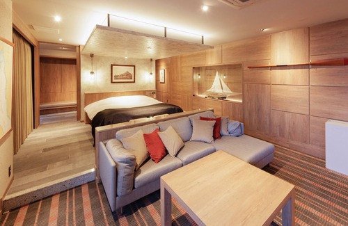 Hiroshima City Centre Hotel | Nonsmoking Suite double room with openair bath/Hiroshima Hiroshima