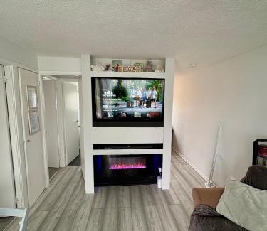 Great Yarmouth Resort | Norfolk Nest 2 bedroom chalet new media wall
