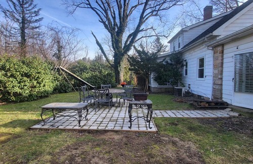 Novelty House | Novelty, Ohio retreat: 3 bedroom, 2 bath home - woods, King bed, wrap-around deck