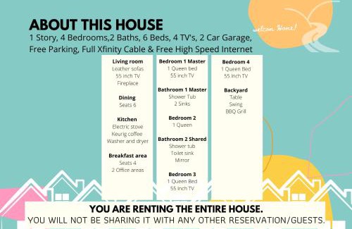 Missouri City House | NRG, Medical Center, MM Park, Galleria, MD Anderson - Valley Bend