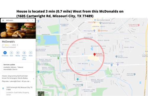 Missouri City House | NRG, Medical Center, MM Park, Galleria, MD Anderson - Valley Bend
