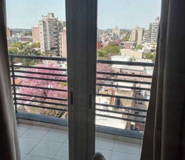 Parana Apartment | Nuez de la Isla "Centro Apart" MICROCENTRO Balcón con vista a la ciudad