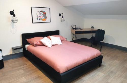 Macon Apartment | Nuit Tendance Mâcon - Chambre cosy centre ville E