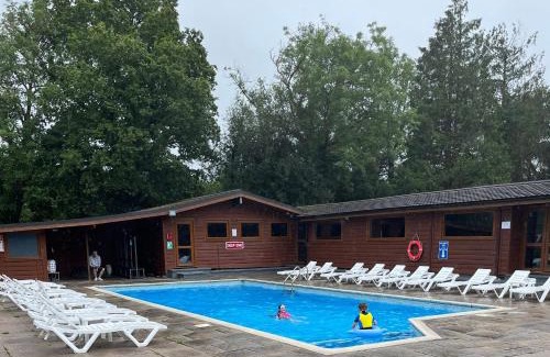 Cenarth House | Nuthatch Lodge is set in 24 acres of wood, parkland near the village of Cenarth