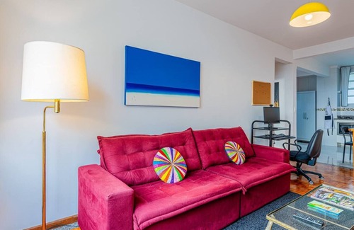 Consolacao Apartment | Oasis Urbano Garagem 2smart TVs Vista TOP