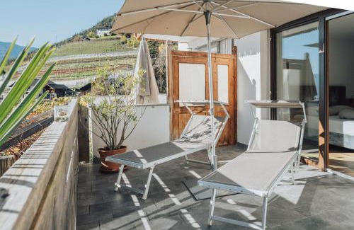 Rifiano Apartment | Oberegghof Ferienwohnung Garten