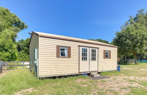 Fellowship House | Ocala Tiny Home on 10-Acre Farm Near WEC!