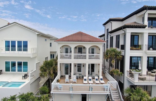 Rosemary Beach House | Ocean Front! 30APrivate Beach & Walkover Between Rosemary/Alys, Heated Pool
