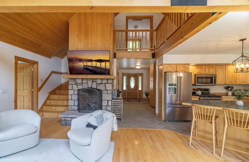 Hancock House | Ocean Front Home with Beautiful Views, Hot tub, Fire pit, Game room, Yoga Deck