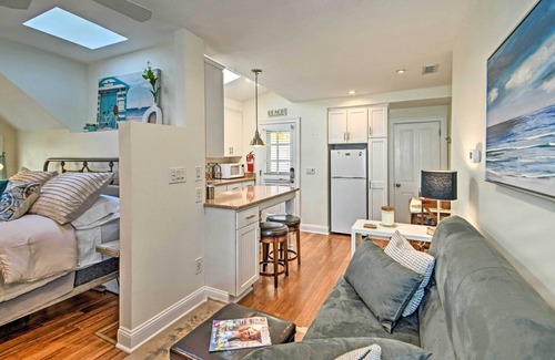 Ocean Grove Apartment | Ocean Grove Studio with A/C, 300 Feet to Beach!