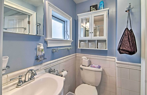 Ocean Grove Apartment | Ocean Grove Studio with A/C, 300 Feet to Beach!