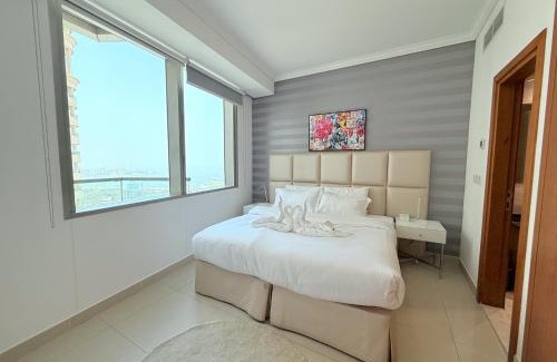 Dubai Apartment | Ocean Heights New 2BDR with full Sea & Dubai Eye view in Marina by CEG Group