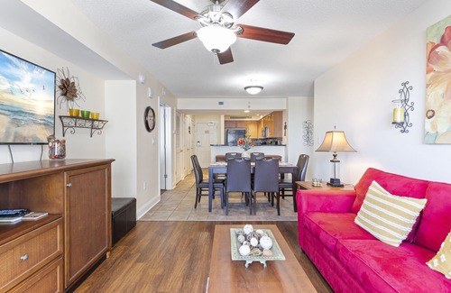 Crescent Beach Condo | Ocean View Bahama Sands Stunning Resort