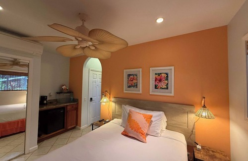 Kahana Bed & Breakfast | Ocean View Hibiscus Ensuite w. Garden | Maui B&B | Breakfast, BBQ & Free Parking
