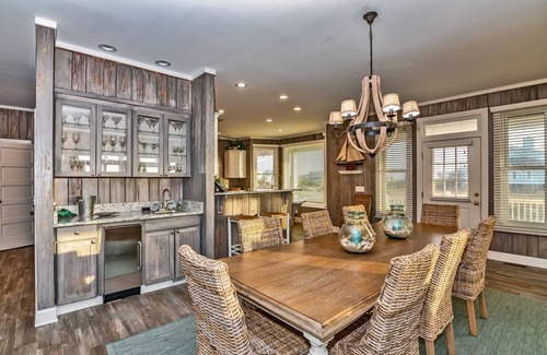 Bald Head Island House | Ocean view home, remodeled with large bedrooms and living space! Wrap around porches for enjoyment