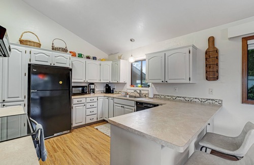 Netarts House | Ocean-view home overlooking Netarts Bay with deck & hot tub