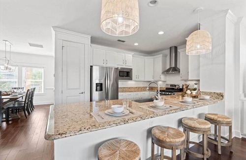 Jacksonville Beach House | Ocean View Oasis w/Heated Pool for Large Groups