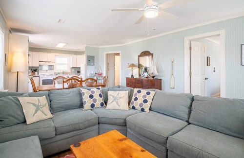Topsail Beach House | Ocean View Second Row Surf City Beach Rental