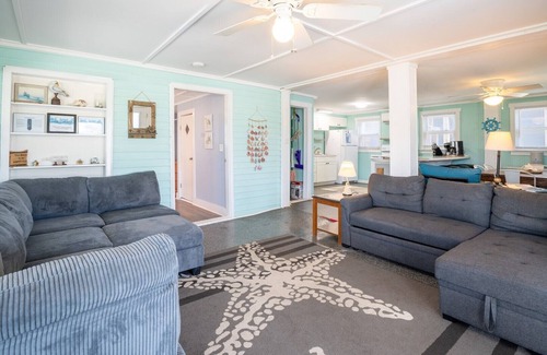 Topsail Beach House | Ocean View Second Row Surf City Beach Rental