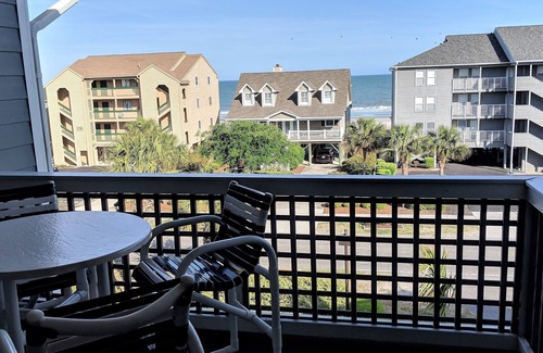 Surfside Beach Condo | Ocean View. Steps To The Beach!