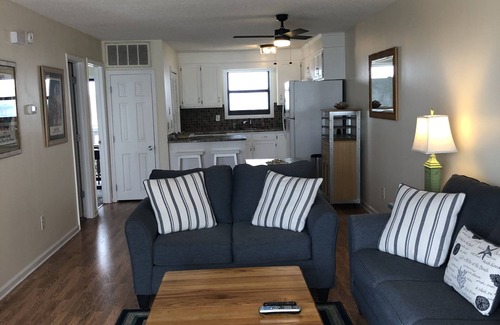 North Carolina Coast Condo | Ocean views, 2nd row w/pool. Close to the Boardwalk. Fresh paint & appliances