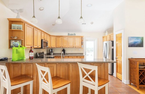 Rodanthe House | Ocean views! New HOT TUB! Elevator! Pool! Game Rm!