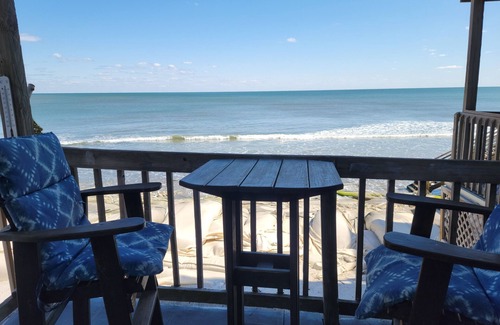 Sneads Ferry Condo | Oceanfront 1BR Condo – First Floor, Sleeps 4, Unbeatable Views & Location!