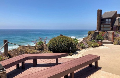 Solana Beach Condo | Oceanfront Complex with Private Beach Access, Sleeps 10